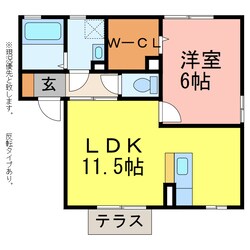 ローズコート西山の物件間取画像